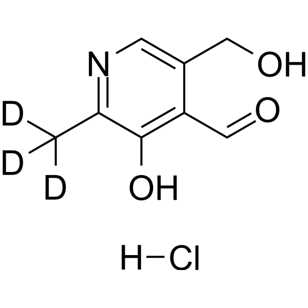 Pyridoxal-d3 hydrochloride (Pyridoxaldehyde-d3 hydrochloride) 1173023-49-8